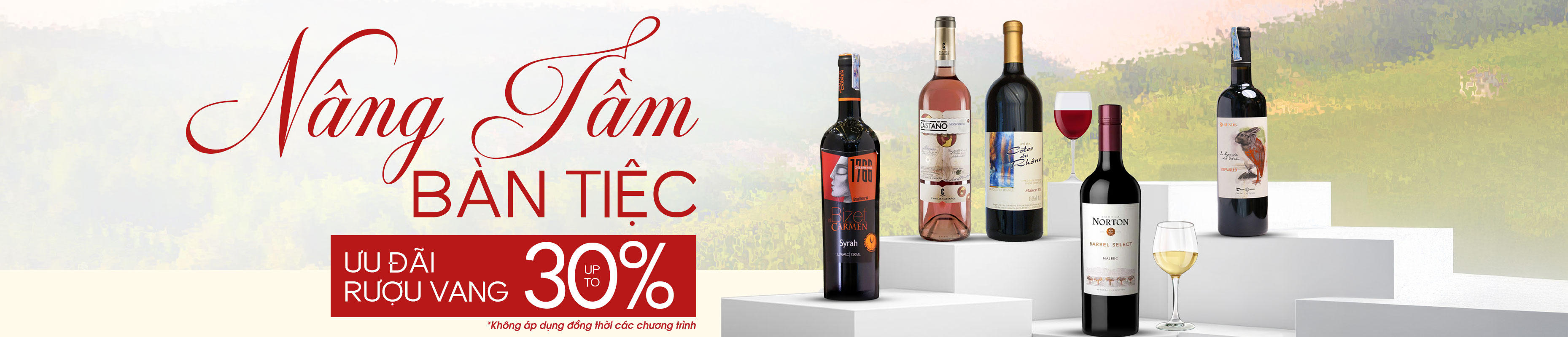 Ưu đãi rượu vang