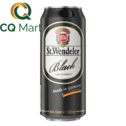 Bia Đức St.Wendeler Black 4.9% lon 500ml
