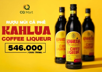 Kahlúa Coffee Liqueur – Rượu Mùi Cà Phê Mexico Chính Hãng, Dễ Uống