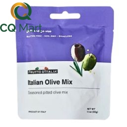 Oliu hỗn hợp tách hạt có gia vị - Italoan Olive Mix Doypack 30g (Túi)