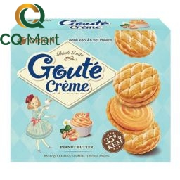  Bánh Quy Kem Goute Vị Bơ Đậu Phộng 16 gói/hộp
