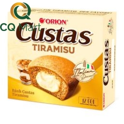  Bánh Custas Tiramisu Hộp 281,4g (12 gói)