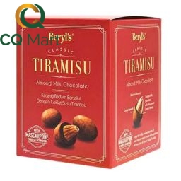  Socola Beryl's Tiramisu Almond Milk Chocolate  Hộp 100g