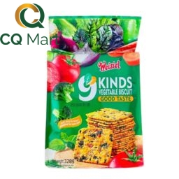 Bánh 9 Loại Rau Củ WEISIEL Màu Xanh Gói 328GR