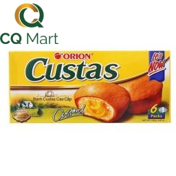 Bánh Kem Trứng Custas Hộp 141g (6 cái)