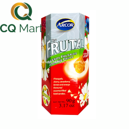 Kẹo Frutal hộp giấy lục giác 90g