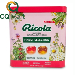  Kẹo Ricola Swiss Herb Finest Selection hủ 100g